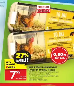 Twój Market Jaja z chowu ściółkowego Pytlas M oferta