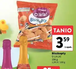 Intermarche Biszkopty 180g O LA LA! oferta