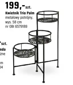 OBI Kwietnik Trio Palm oferta