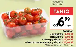 Intermarche Pomidor cherry truskawkowy gałązka 500 g Intermarche oferta