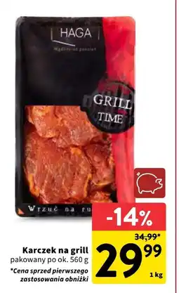 Intermarche Karczek na grill HAGA oferta