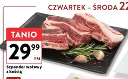 Intermarche Szponder wołowy z kością Intermarche oferta