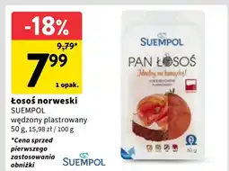 Intermarche Łosoś norweski Suempol 50g oferta