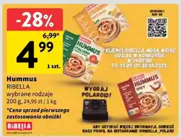 Intermarche Hummus Ribella 200g oferta