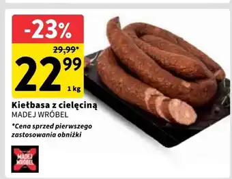 Intermarche Kiełbasa z cielęciną MADEJ WRÓBEL oferta