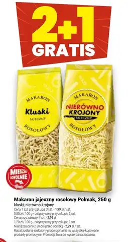 Twój Market Makaron jajeczny rosołowy Polmak oferta