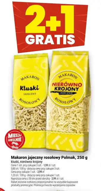 Twój Market Makaron jajeczny rosołowy Polmak oferta