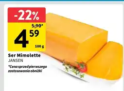 Intermarche Ser Mimolette Jansen 100g oferta