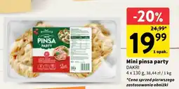 Intermarche Mini pinsa party Dakri 4x130g oferta