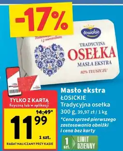 Intermarche Masło ekstra Łosickie 300g oferta