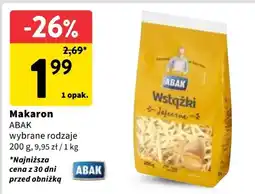 Intermarche Makaron Abak wstążki 200g oferta