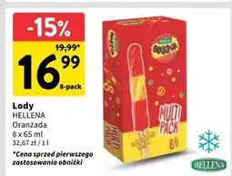 Intermarche Lody Hellena Oranżada 8x65ml oferta
