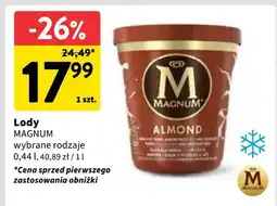 Intermarche Lody Magnum Almond 0,44l oferta