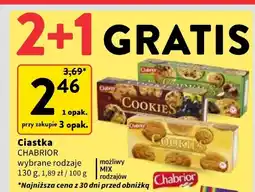 Intermarche Ciastka Chabrior 130g oferta