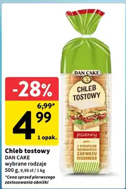 Intermarche Chleb tostowy Dan Cake 500 g oferta