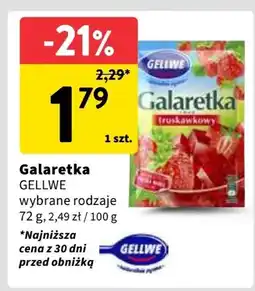Intermarche Galaretka Gellwe 72g oferta