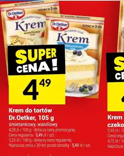 Twój Market Krem do tortów Dr. Oetker oferta