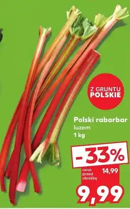 Kaufland Polski rabarbar oferta