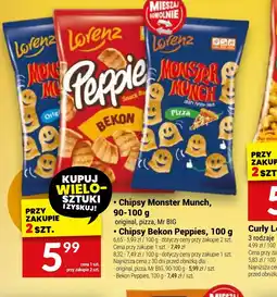 Twój Market Chipsy Monster Munch, Chipsy Bekon Peppies oferta