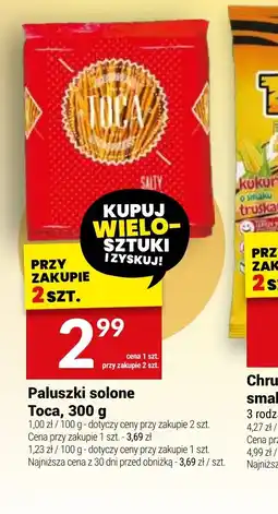 Twój Market Paluszki solone Toca oferta