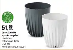 OBI Doniczka Mira wysoka recycled oferta