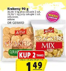 Prim Market Krakersy cebulowe 90 g DR GERARD oferta