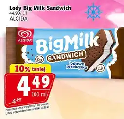 Prim Market Lody Big Milk Sandwich 100 ml Algida oferta