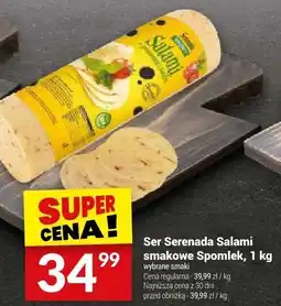 Twój Market Ser Serenada Salami smakowe Spomlek 1 kg oferta