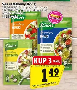Prim Market Sos sałatkowy włoski 8-9g Knorr oferta