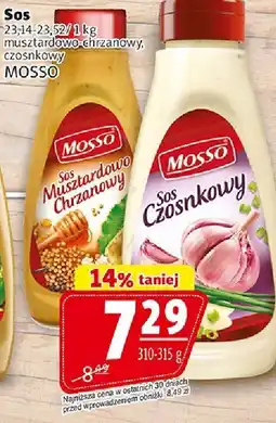 Prim Market Sos musztardowo-chrzanowy czosnkowy 310-315g Mosso oferta