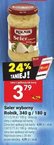 Twój Market Seler wyborny Rolnik, 340 g / 180 g oferta