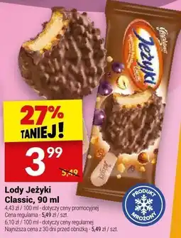 Twój Market Lody Jeżyki Classic, 90 ml oferta