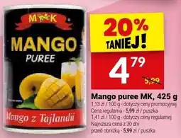 Twój Market Mango puree MK, 425 g oferta