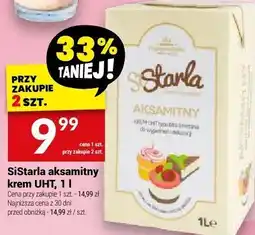 Twój Market Krem UHT SiStarla aksamitny, 1 l oferta