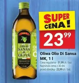 Twój Market Oliwa Olio Di Sansa MK, 1 l oferta