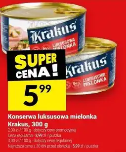 Twój Market Konserwa luksusowa mielonka Krakus, 300 g oferta
