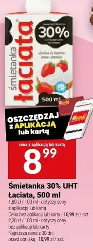 Twój Market Śmietanka 30% UHT Łaciata, 500 ml oferta