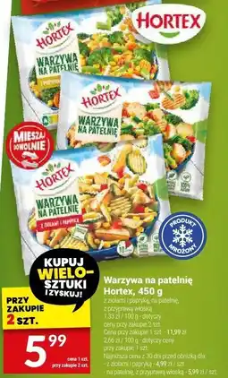 Twój Market Warzywa na patelnię z ziołami i papryką Hortex 450g oferta
