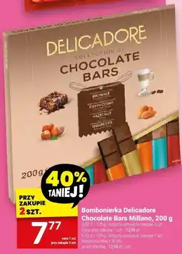 Twój Market Bombonierka Delicadore Chocolate Bars Milano, 200 g oferta