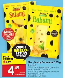 Twój Market Ser plastry Serenada, 135 g oferta