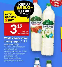 Twój Market Woda Zywiec Zdrój z nutą n/gaz oferta