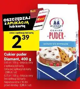 Twój Market Cukier puder Diamant, 400 g oferta