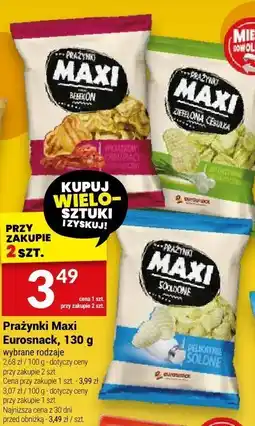 Twój Market Prażynki Maxi Eurosnack, 130 g oferta