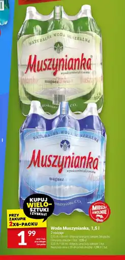 Twój Market Woda Muszynianka oferta