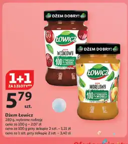 Auchan Dżem morelowy Łowicz oferta