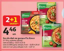 Auchan Spaghetti napoli Knorr fix oferta