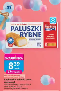 Auchan Paluszki rybne kapitańskie Abramczyk oferta