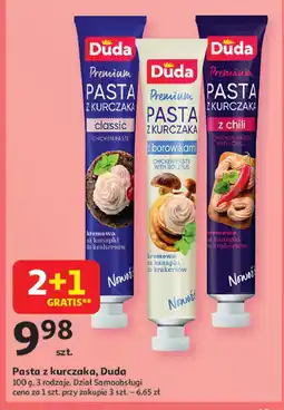 Auchan Pasta z kurczaka z borowikami Silesia duda oferta
