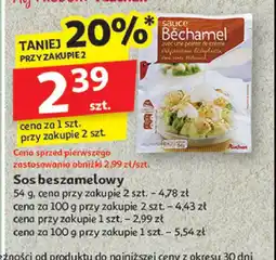 Auchan Sos beszamelowy ze śmietanką Auchan oferta