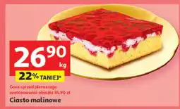 Auchan Ciasto malinowe oferta
